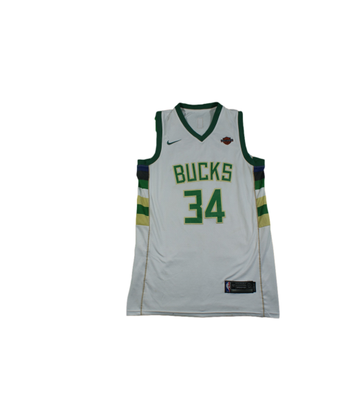 Maillot basket rétro Bucks Milwaukee N°34 Antetokounmpo NBA Découvrez la collection