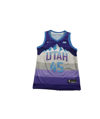 Maillot basket rétro Jazz Utah N°45 Mitchell NBA Venez découvrir notre 