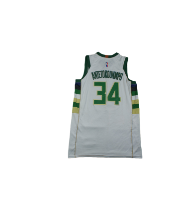 Maillot basket rétro Bucks Milwaukee N°34 Antetokounmpo NBA Découvrez la collection