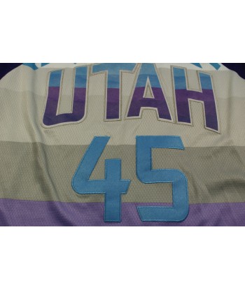 Maillot basket rétro Jazz Utah N°45 Mitchell NBA Venez découvrir notre 