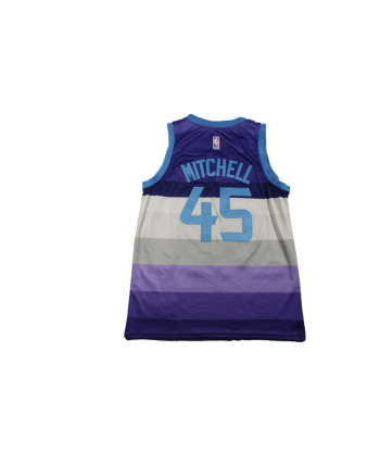 Maillot basket rétro Jazz Utah N°45 Mitchell NBA Venez découvrir notre 