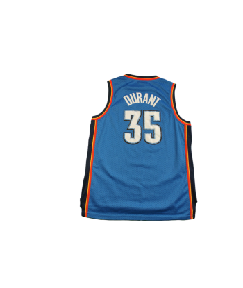 Maillot basket rétro Thunder Oklahoma City N°35 Durant NBA Amélioration de cerveau avec