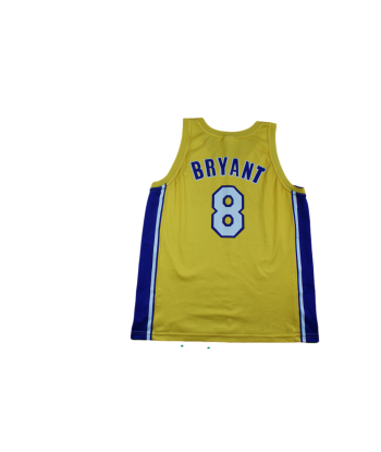 Maillot basket vintage Lakers Los Angeles N°8 Bryant NBA Fin de série