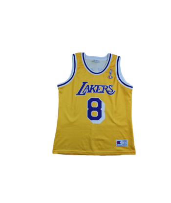 Maillot basket vintage Lakers Los Angeles N°8 BRYANT NBA destockage