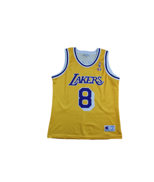 Maillot basket vintage Lakers Los Angeles N°8 BRYANT NBA destockage