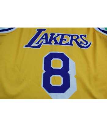 Maillot basket vintage Lakers Los Angeles N°8 BRYANT NBA destockage