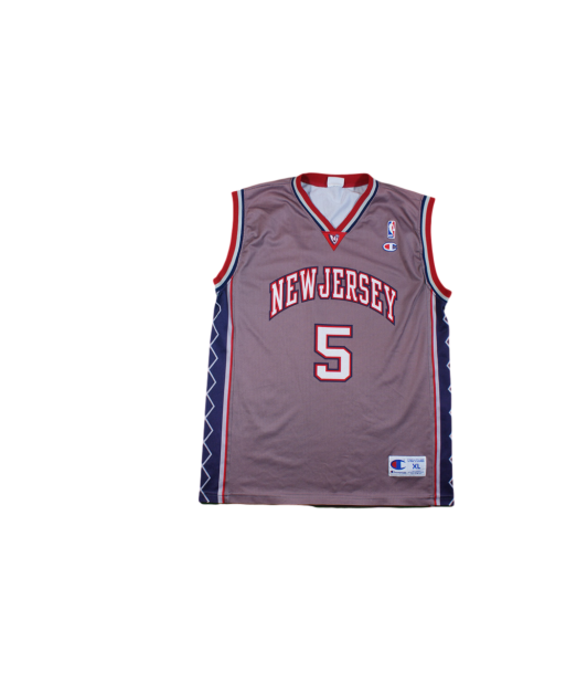 Maillot basket vintage Nets New Jersey N°5 Kidd NBA Vous souhaitez 