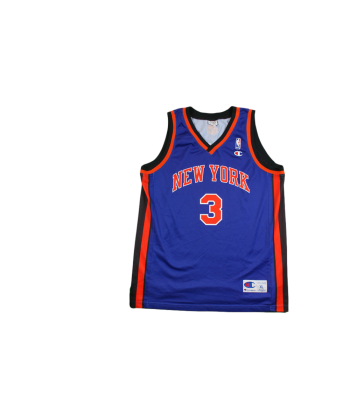 Maillot basket rétro Knicks New York N°3 Marbury NBA Dans la société mordern