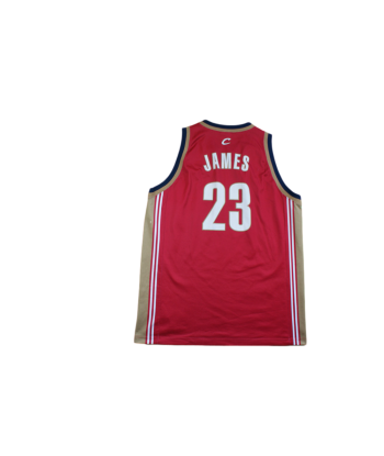 Maillot basket vintage Cavaliers Cleveland N°23 James NBA de la marque