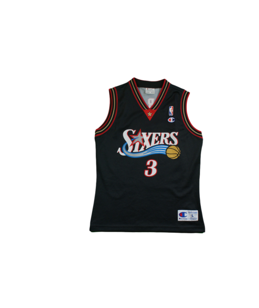 Maillot basket rétro Sixers Philadelphie N°3 Iverson NBA online