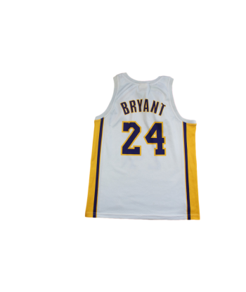 Maillot basket rétro Lakers Los Angeles N°24 Bryant NBA une grave pollution 