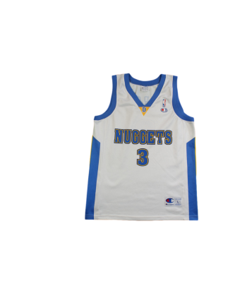 Maillot basket rétro Nuggets Denver N°3 Iverson NBA votre restaurant rapide dans 