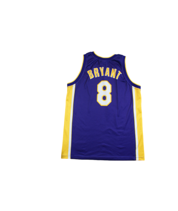 Maillot basket rétro Lakers Los Angeles N°8 Bryant NBA shop