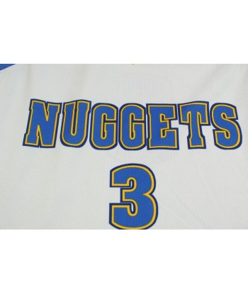 Maillot basket rétro Nuggets Denver N°3 Iverson NBA votre restaurant rapide dans 