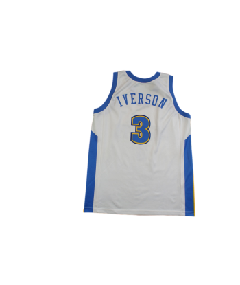 Maillot basket rétro Nuggets Denver N°3 Iverson NBA votre restaurant rapide dans 