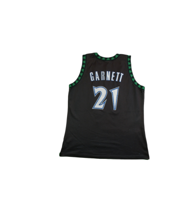 Maillot basket rétro Timberwolves Minnesota N°21 Garnett NBA sur le site 