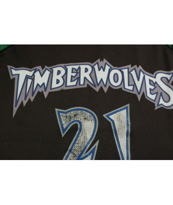 Maillot basket rétro Timberwolves Minnesota N°21 Garnett NBA sur le site 