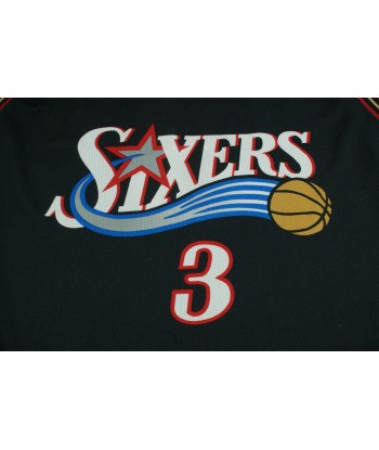 Maillot basket vintage Sixers Philadelphie N°3 Iverson NBA en linge