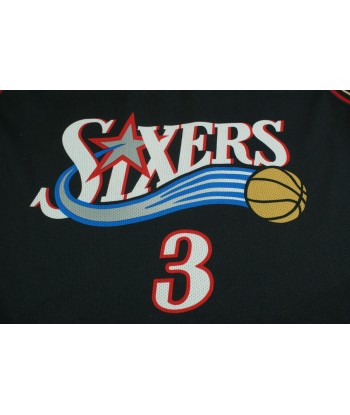 Maillot basket vintage Sixers Philadelphie N°3 Iverson NBA à prix réduit toute l'année