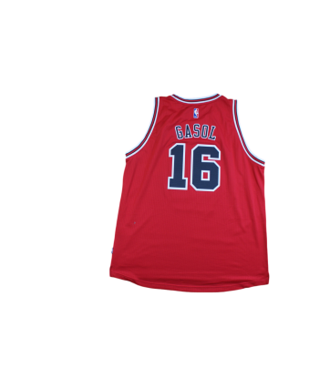 Maillot basket vintage Bulls Chicago N°16 Gasol NBA l'évolution des habitudes 