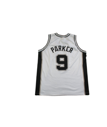 Maillot basket rétro Spurs San Antonio N°9 Parker NBA Jusqu'à 80% De Réduction