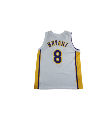 Maillot basket vintage Lakers Los Angeles N°24 Bryant NBA d'Europe débarque