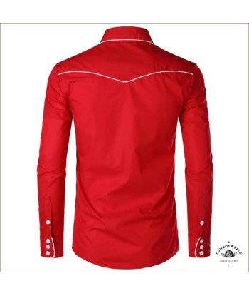 Chemise Rouge Western 50% de réduction en Octobre 2024