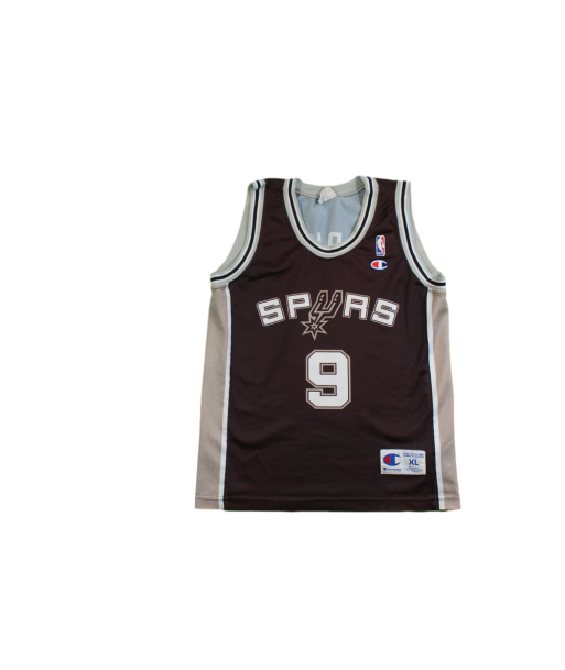 Maillot basket vintage Spurs San Antonio N°9 Parker NBA des créatures d'habitude