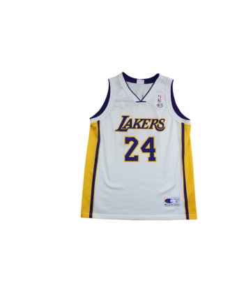 Maillot basket vintage Lakers Los Angeles N°24 Bryant NBA français