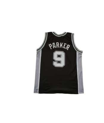 Maillot basket vintage Spurs San Antonio N°9 Parker NBA pour bénéficier 