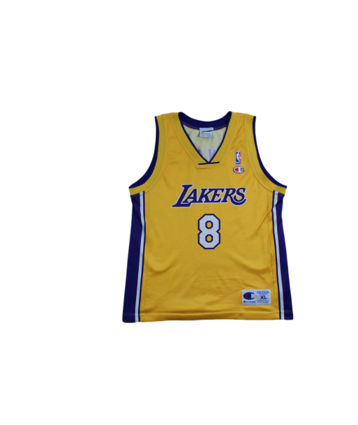 Maillot basket rétro Lakers Los Angeles N°8 Bryant enfant NBA la livraison gratuite