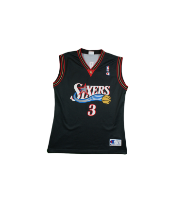 Maillot basket vintage Sixers Philadelphie N°3 Iverson NBA 2 - 3 jours ouvrés.