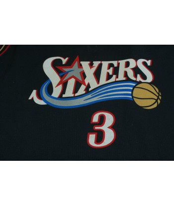 Maillot basket rétro Sixers Philadelphie N°3 Iverson NBA la livraison gratuite