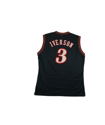 Maillot basket rétro Sixers Philadelphie N°3 Iverson NBA la livraison gratuite