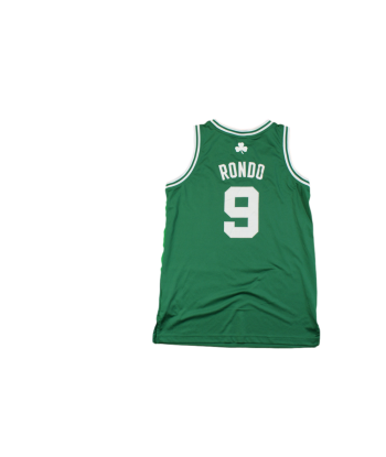 Maillot basket rétro Celtics Boston N°9 Rondo NBA plus qu'un jeu 