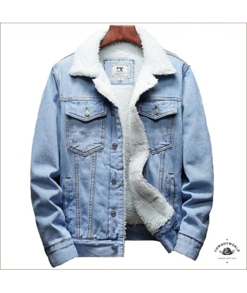 Veste Western En Jean Moyennement Délavé acheter en ligne