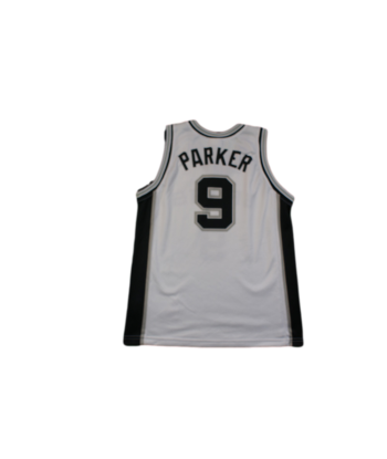 Maillot basket vintage Spurs San Antonio N°9 Parker NBA sur le site 