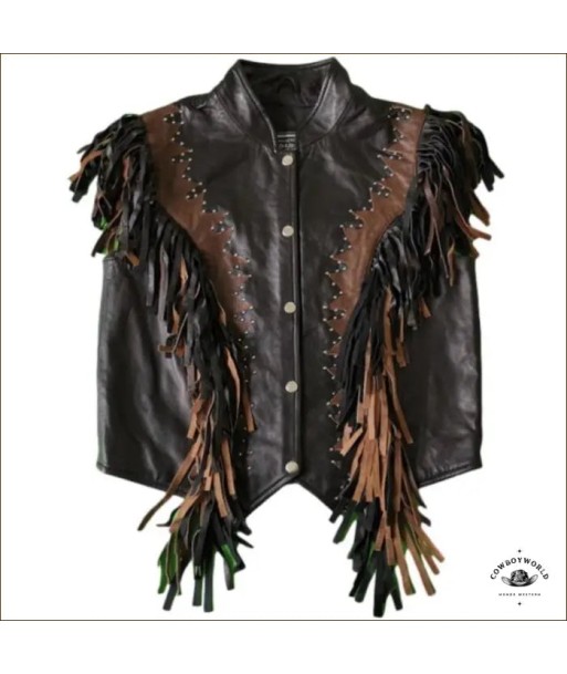 Veste à Franges Western Homme la chaussure