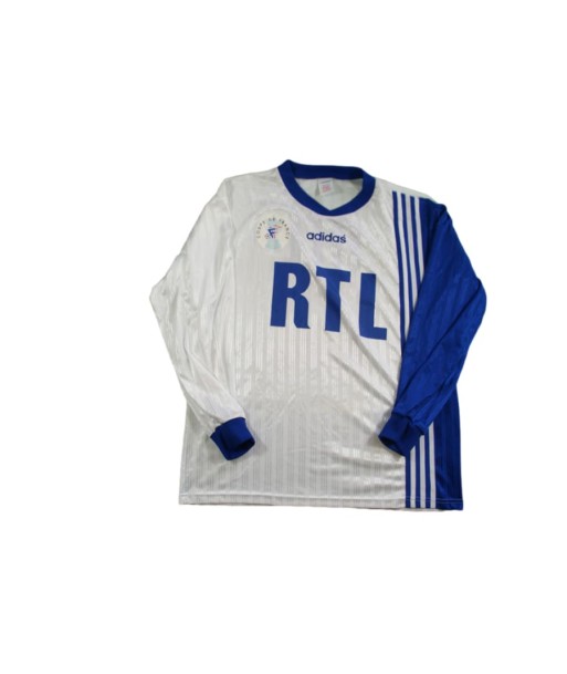 Maillot Coupe de France RTL vintage N°12 années 1990 français