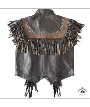 Veste à Franges Western Homme la chaussure