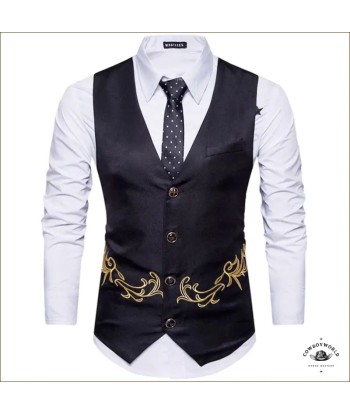 Gilet Western Sans Manche Homme store