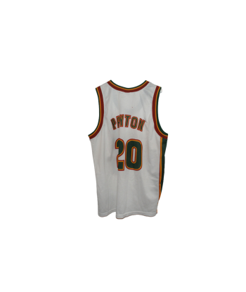 Maillot basket NBA rétro SuperSonics Seattle 40 Payton la chaussure