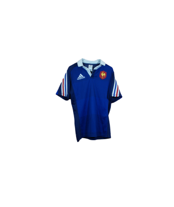 Maillot rugby vintage équipe de France domicile Dans la société mordern