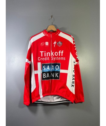 Veste vélo cyclisme vintage Saxo Bank Tinkoff Sportful online