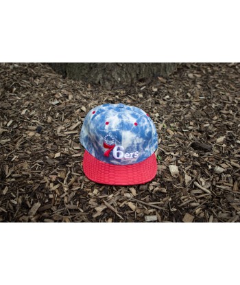 JUST DON Philadelphia 76ers - Acid Wash / Red Fin de série