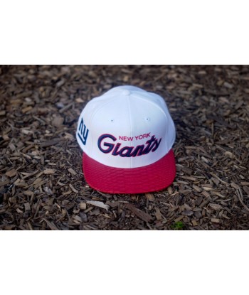 JUST DON New York Giants Script Logo - White / Red de votre