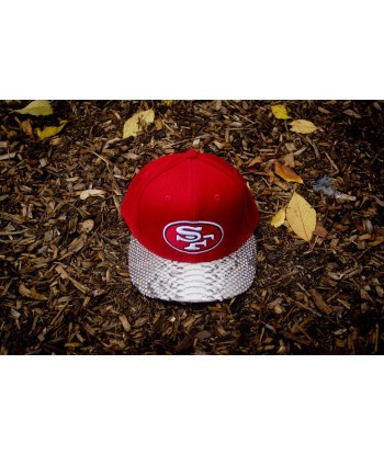 JUST DON San Francisco 49ers Logo - Red / Natural livraison et retour toujours gratuits