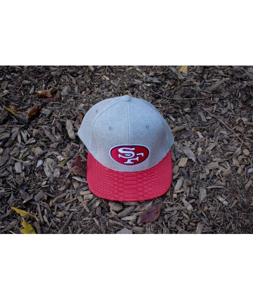 JUST DON San Francisco 49ers "SF" Logo - Fleece / Red 2024