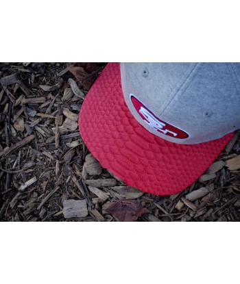 JUST DON San Francisco 49ers "SF" Logo - Fleece / Red 2024