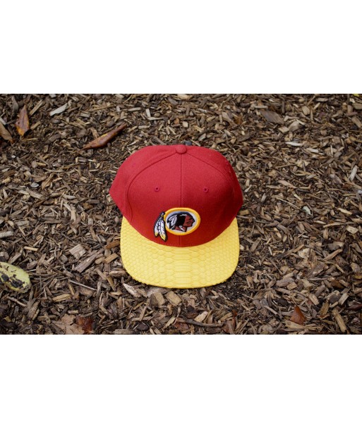 JUST DON Washington Redskins Logo - Red / Yellow rembourrage situé sous